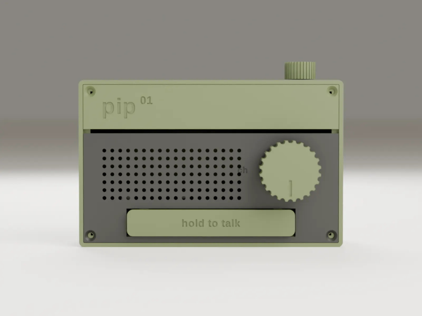 PIP 01 green front view